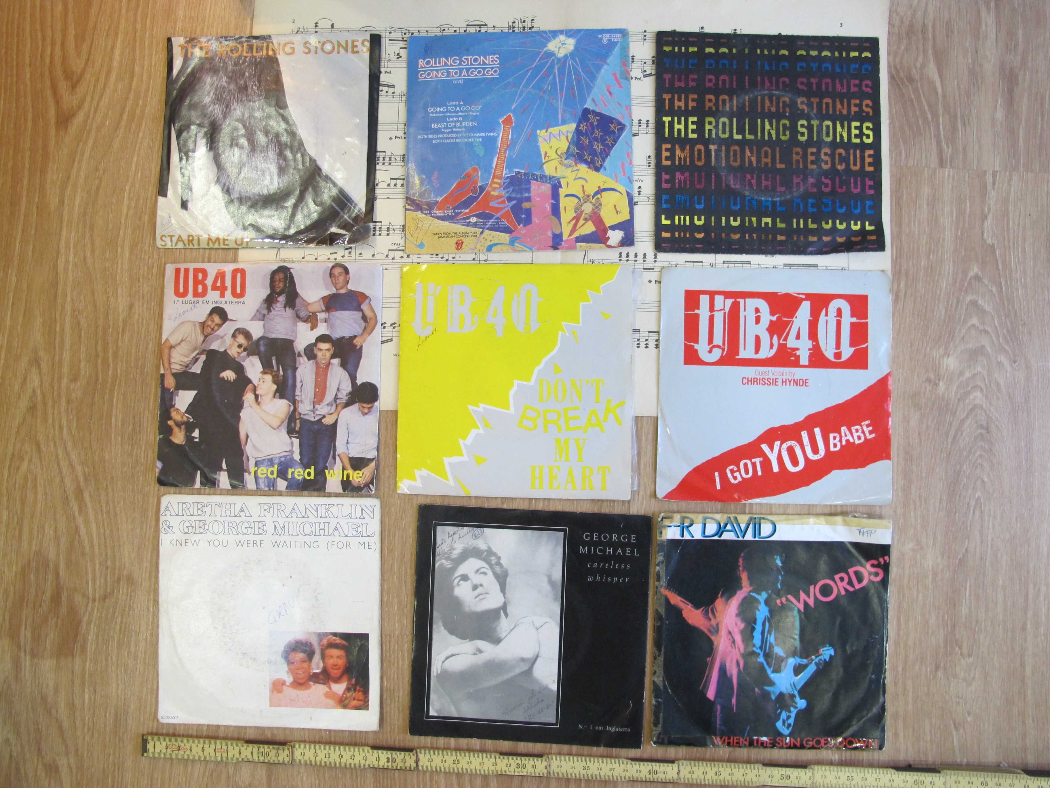 Lote Discos de Vinil Singles