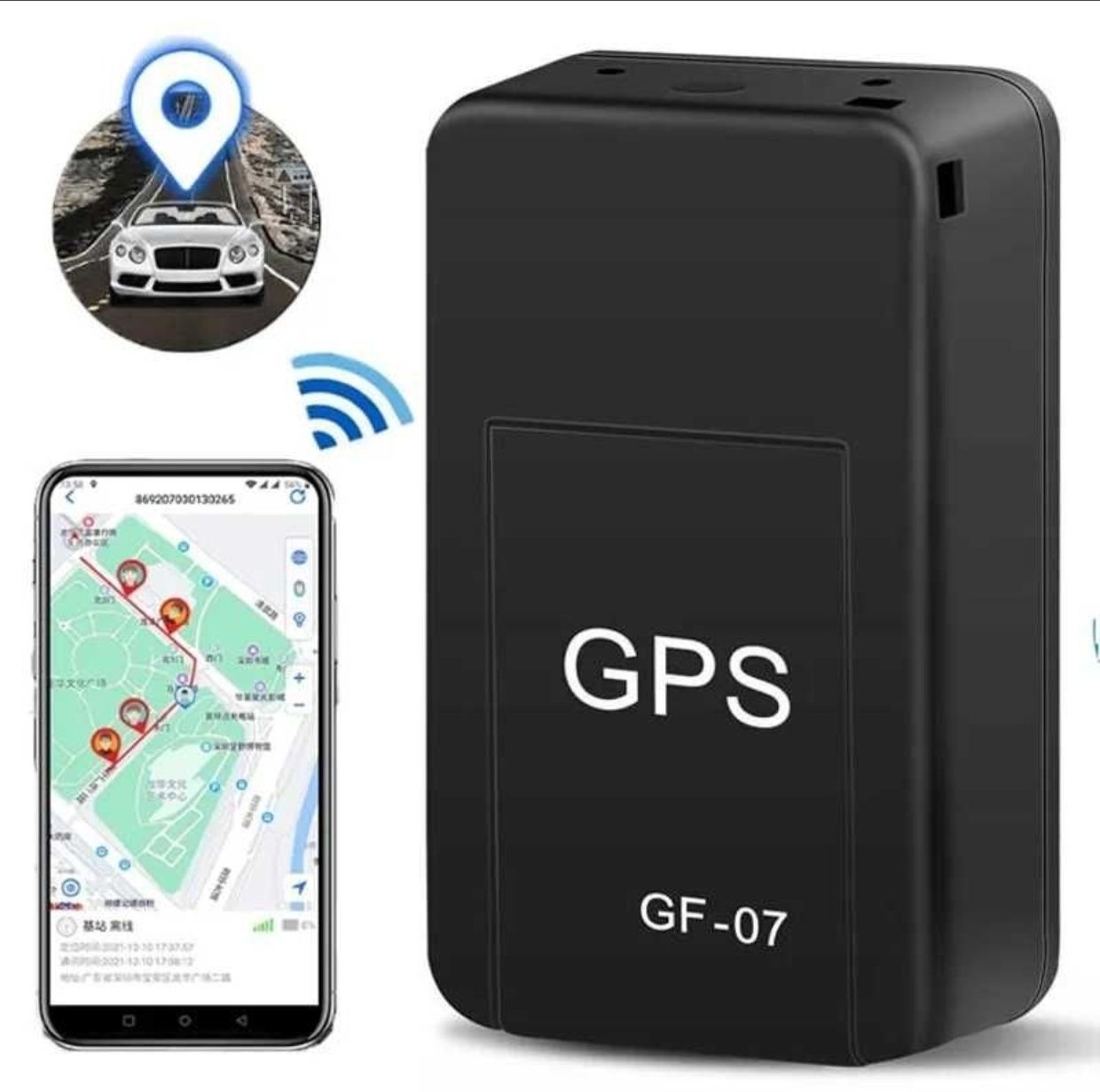 Міні GPS трекер GF-07 з мікрофоном