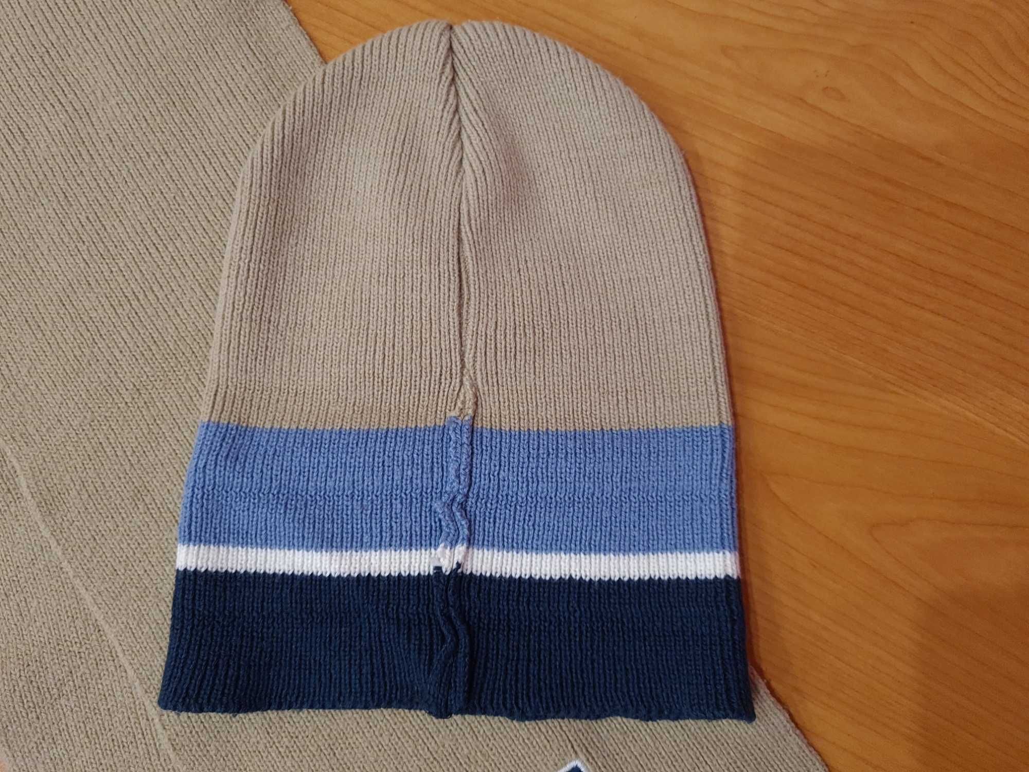 Тепла шапка та шарф для хлопця 86