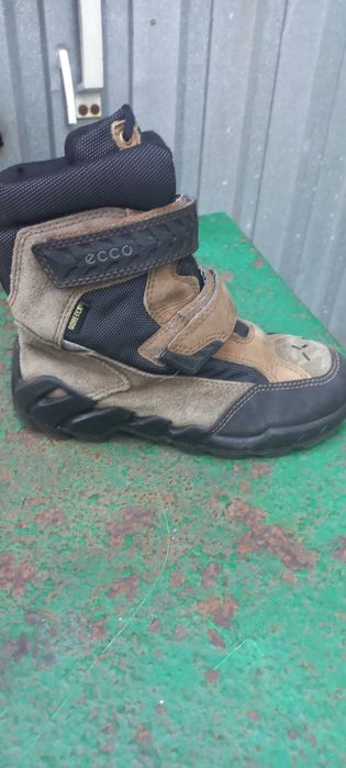 Зимнии ботинки eccо