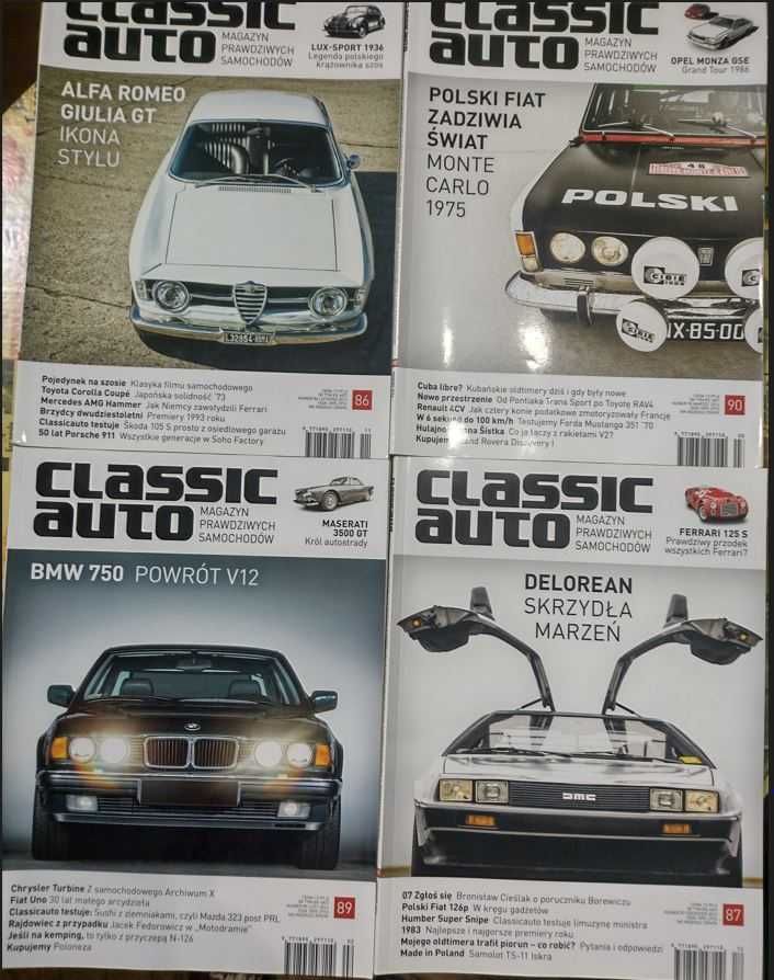 Miesięcznik Classic Auto różne numery