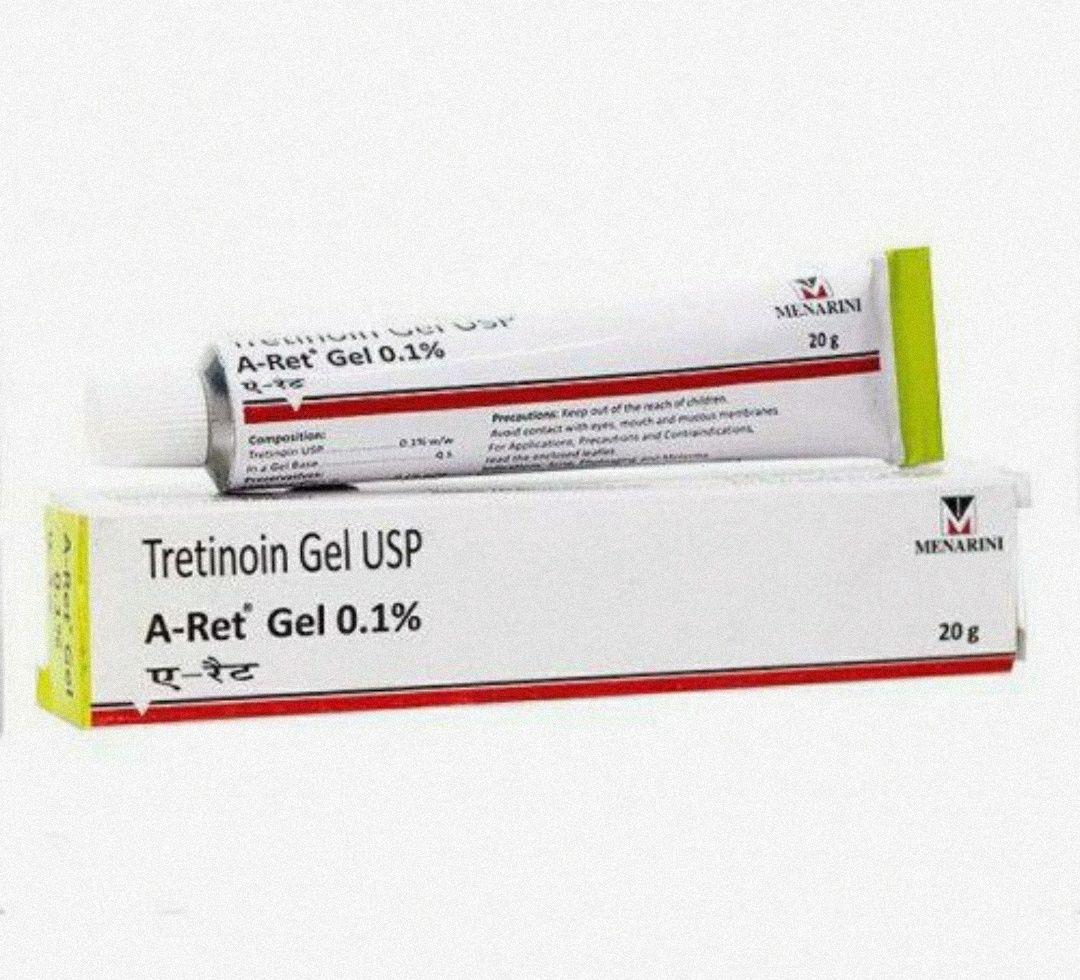 Третиноин гель 0,1% (Tretinoin gel) 20г Menarini A-Ret Gel.