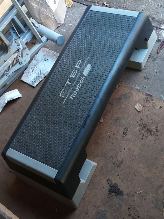 Stepper Reebok STEP trzy poziomy regulacja wysokości do treningu cardi