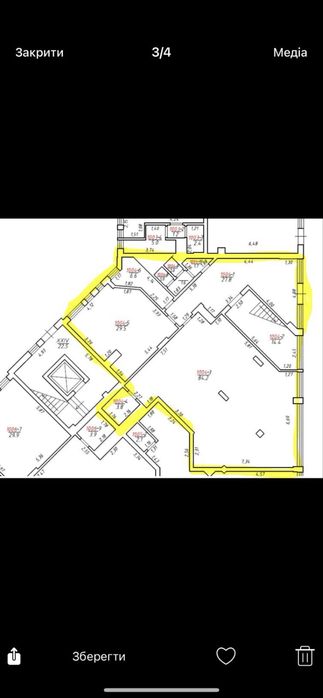 Оренда ЖК АМЕРИКА Володимира Великого фасад  122м2