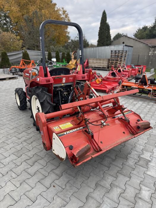 Traktor traktorek ogrodniczy Yanmar AF 160 z glebogryzarką 120cm |