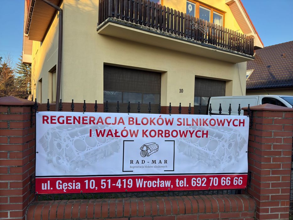 Regeneracja Bloków Silnikowych i Wałow korbowych i glowic silnikowych