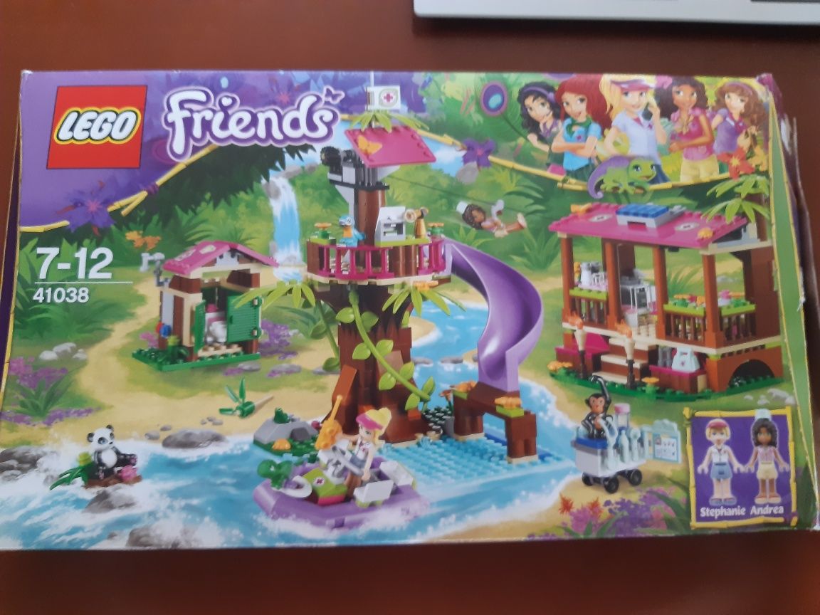 Klocki LEGO Friends Baza ratownicza 41038 pudełko