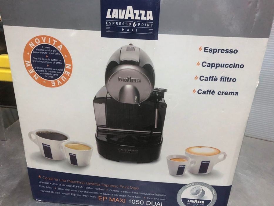 Máquina de Café LAVAZZA EP Maxi 1050 Dual como nova
