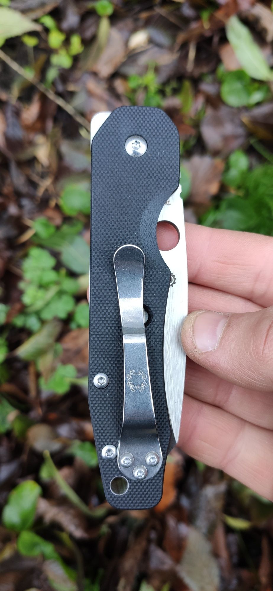 Spyderco SMOCK C240, Compression Lock, инновационный замок