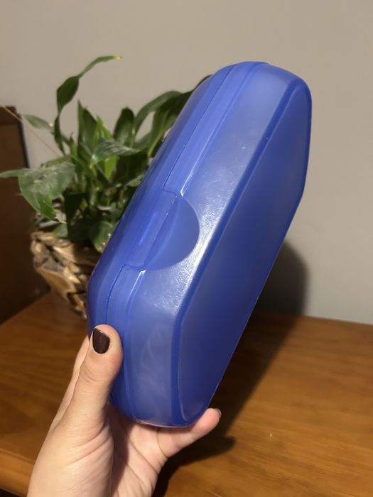 Caixa ovos tupperware