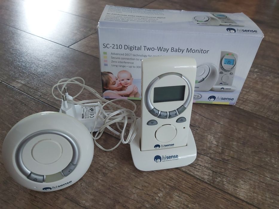 Hisense 2w1 Babysense Monitor oddechu + Niania Elektroniczna SC-210
