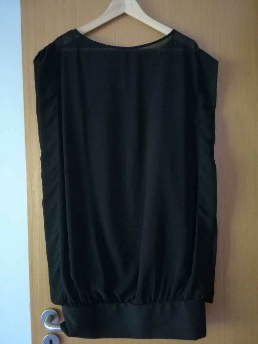 Vestido preto XS Zara