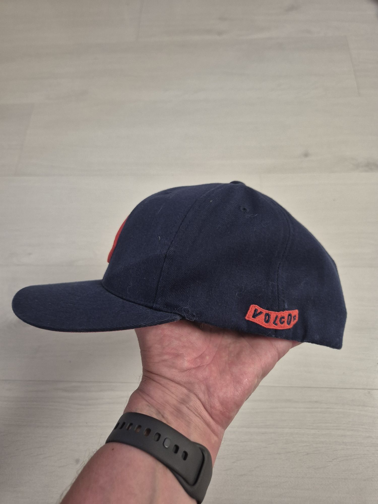 Кепка, снепбек VOLCOM flexfit blue-dark p.L-XL
