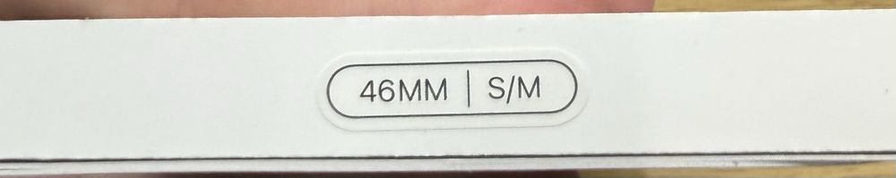 Ремінець для Apple Watch Series 10 46mm Stone Gray Sport Band S/M