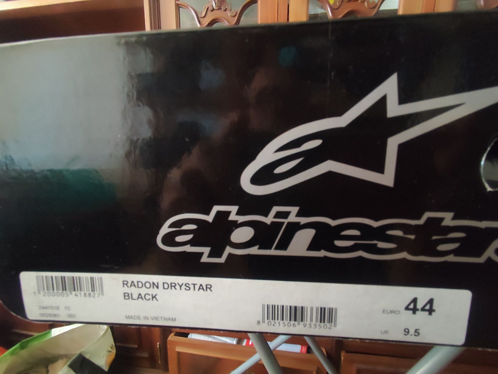 Botas Alpinestars em excelente estado pouco uso