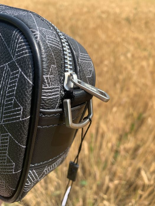 Сумка Lacoste Monogram/месенджер/лакоста/сіра