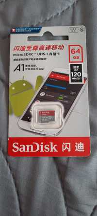 Karta pamięci SanDisk 120 MB