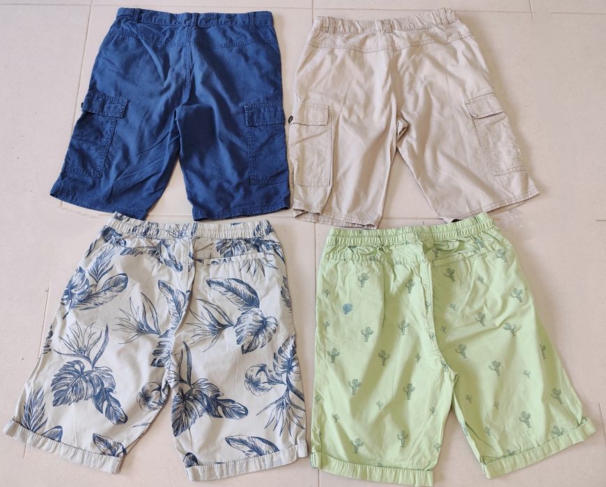 Lote de 4 calções para Rapaz (11-12 anos / 152 cm)