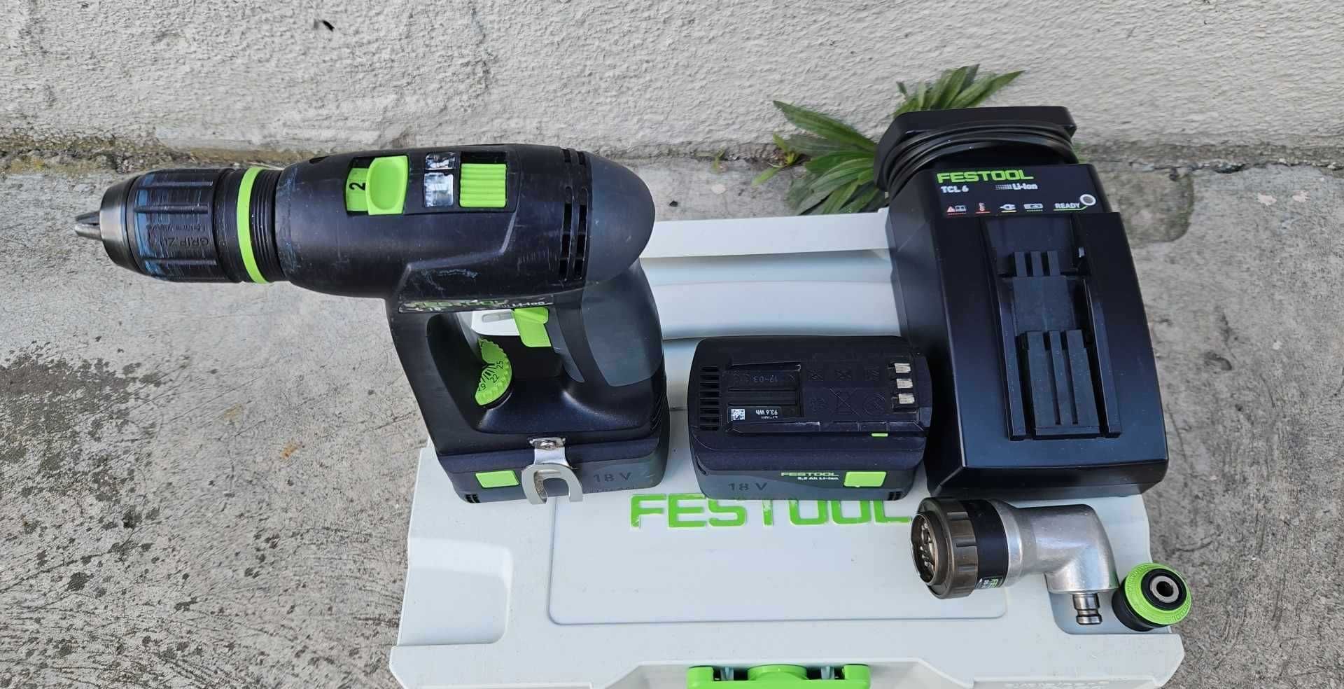 FESTOOL C 18 Li 5,2-Plus wiertarko-wkrętarka