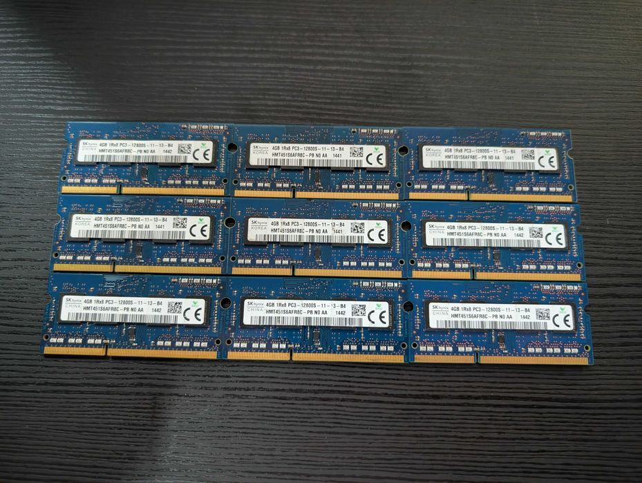 Memória SO-DIMM 4GB DDR3 12800S