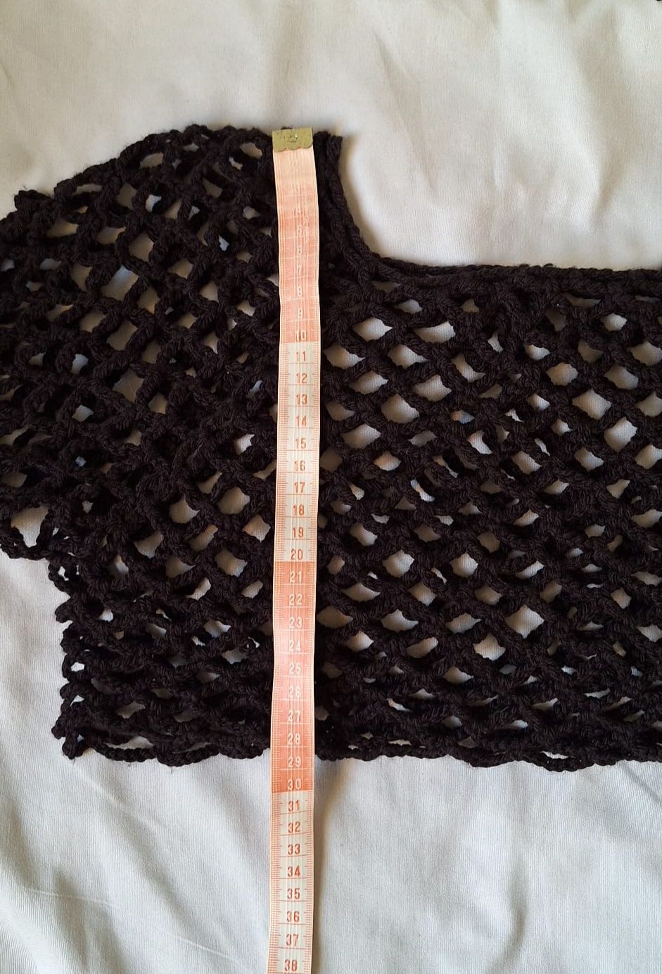 Mesh top szydełko
