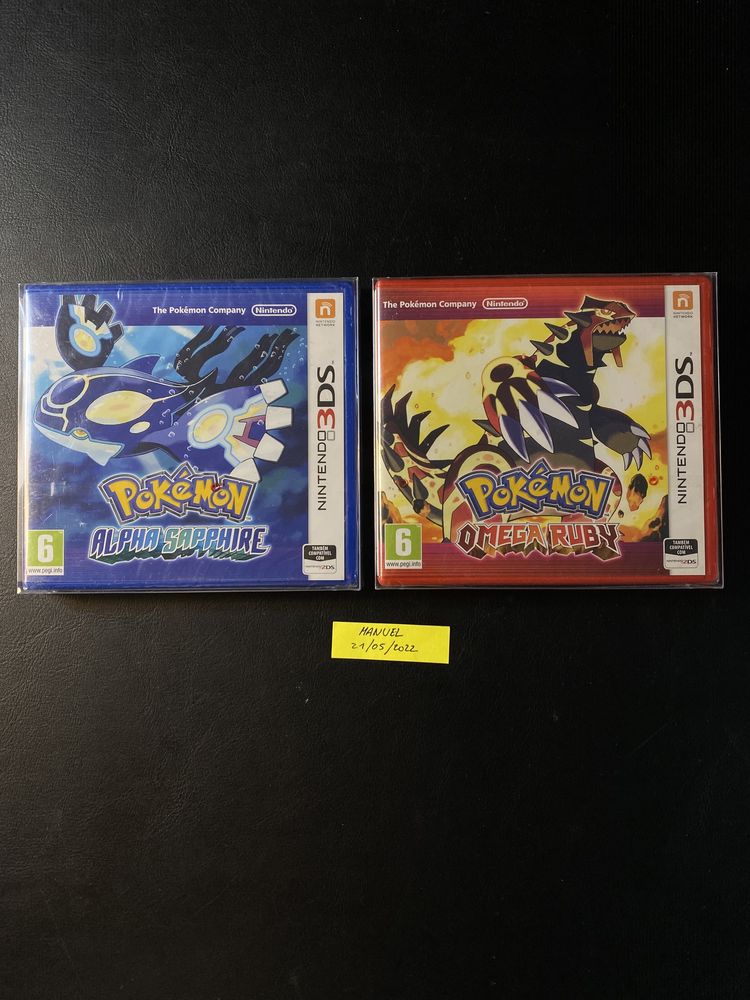 Pokémon Alpha Sapphire (Novo) e Pokémon Omega Ruby (Novo)