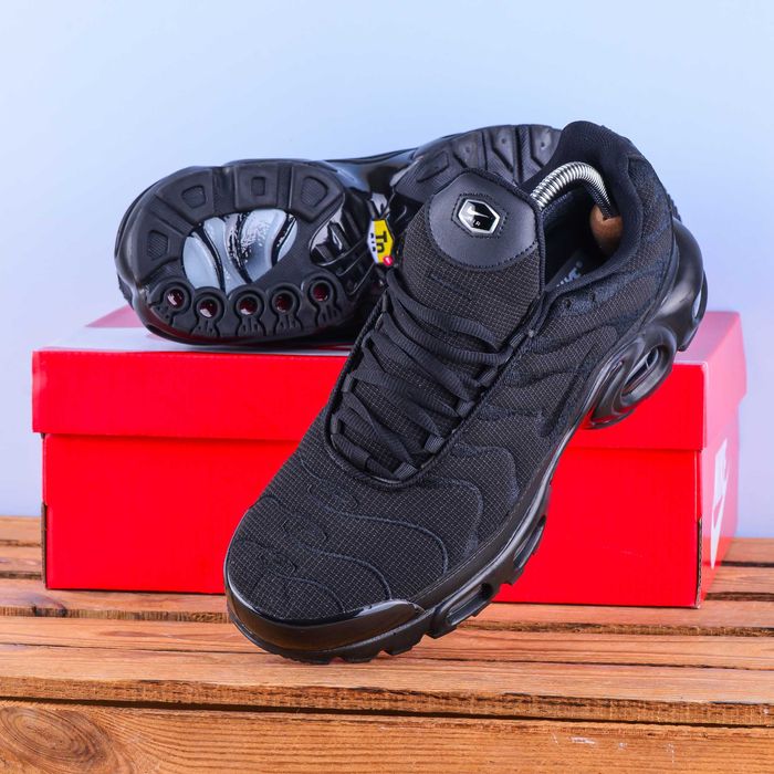(2086) Термо Зимові Чоловічі Кросівки Nike Air Max TN (41-46) найк