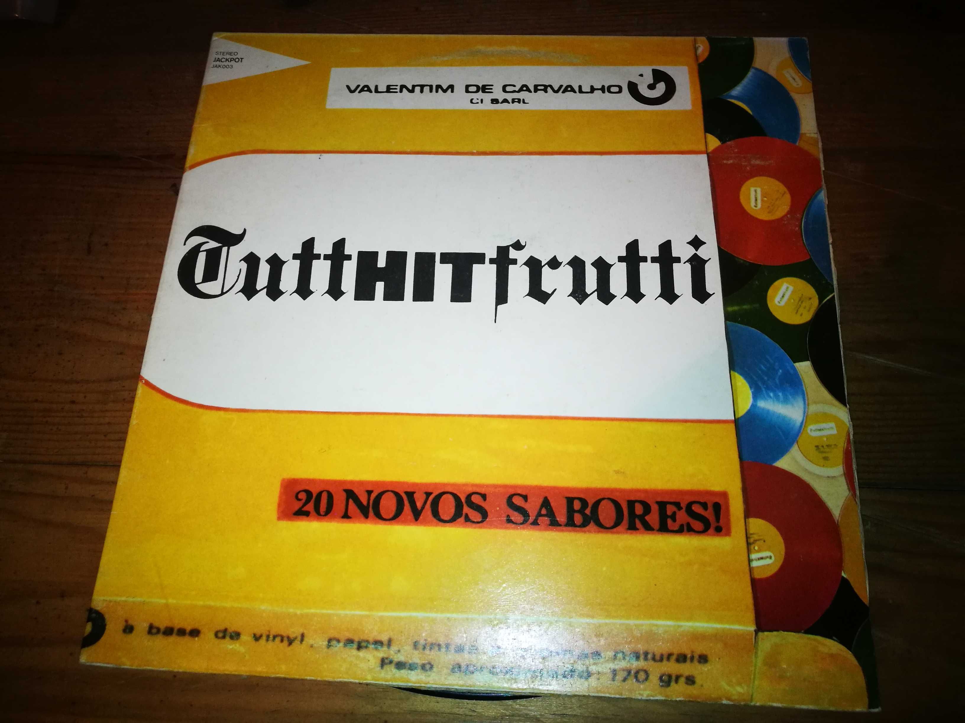 VARIOS-Tutti Hitfrutti-20 Novos Sabores(RVELOSO, OMD, LARA LI, DEVO)LP