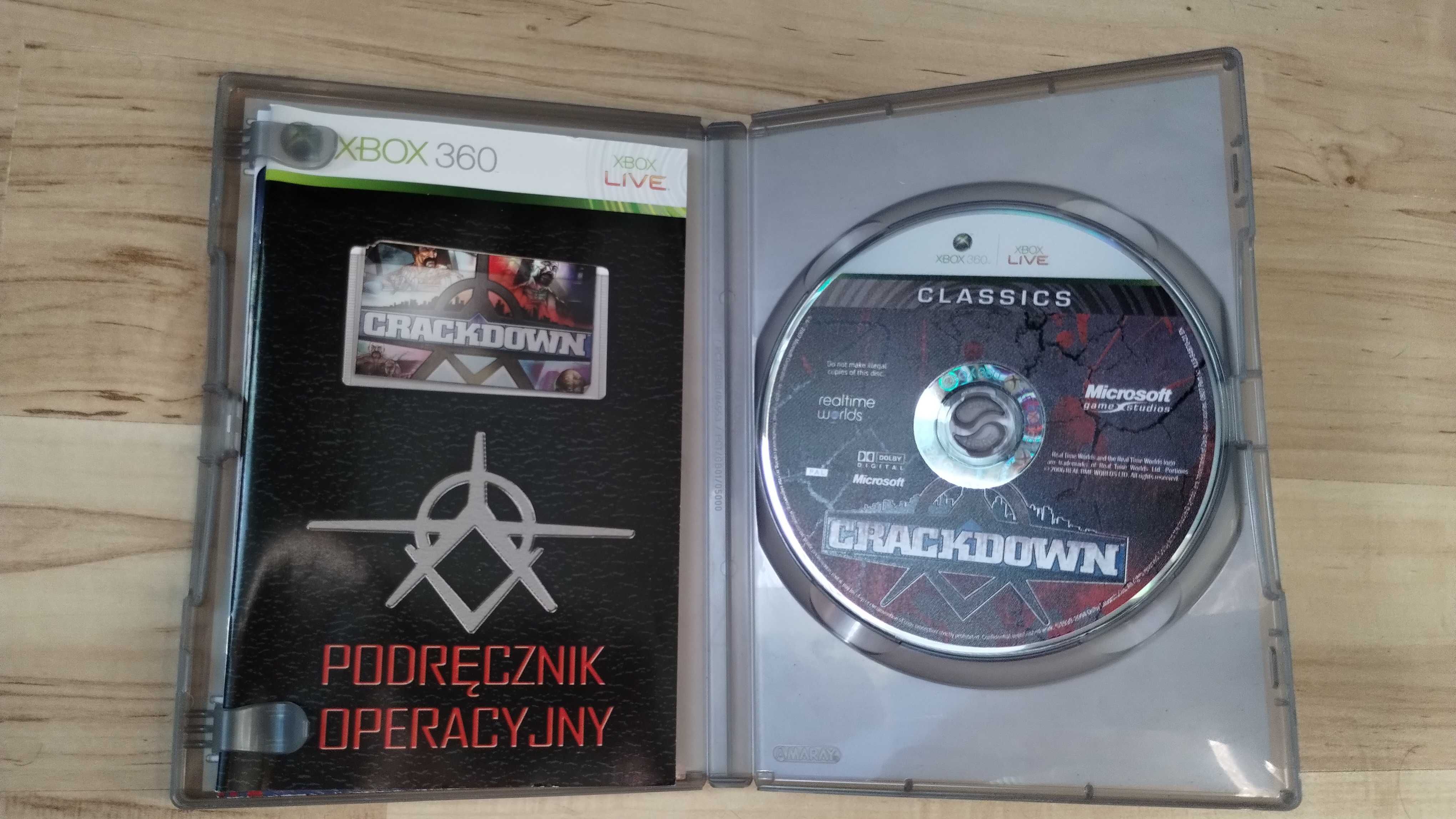 Crackdown PL | Mapa i instrukcja | Xbox 360