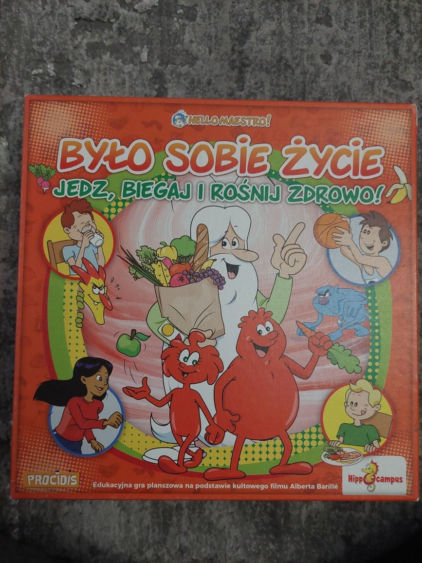 Gra "Było Sobie Życie " wersja: Jedz, Biegaj i Rośnij Zdrowo!