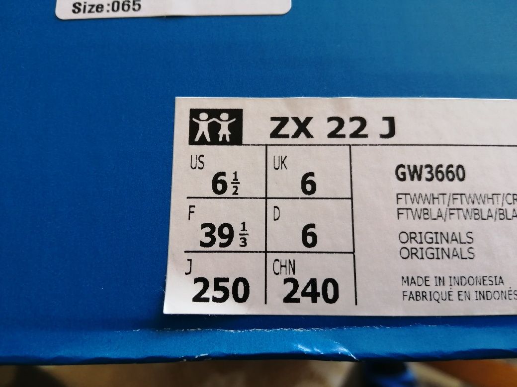 Adidas zx 22 39 nowe