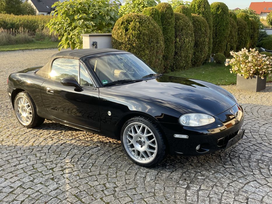 **Rezerwacja**Mazda Mx5 NBFL 1.8 146km KLIMA Jasna Skóra Drewno Nardi