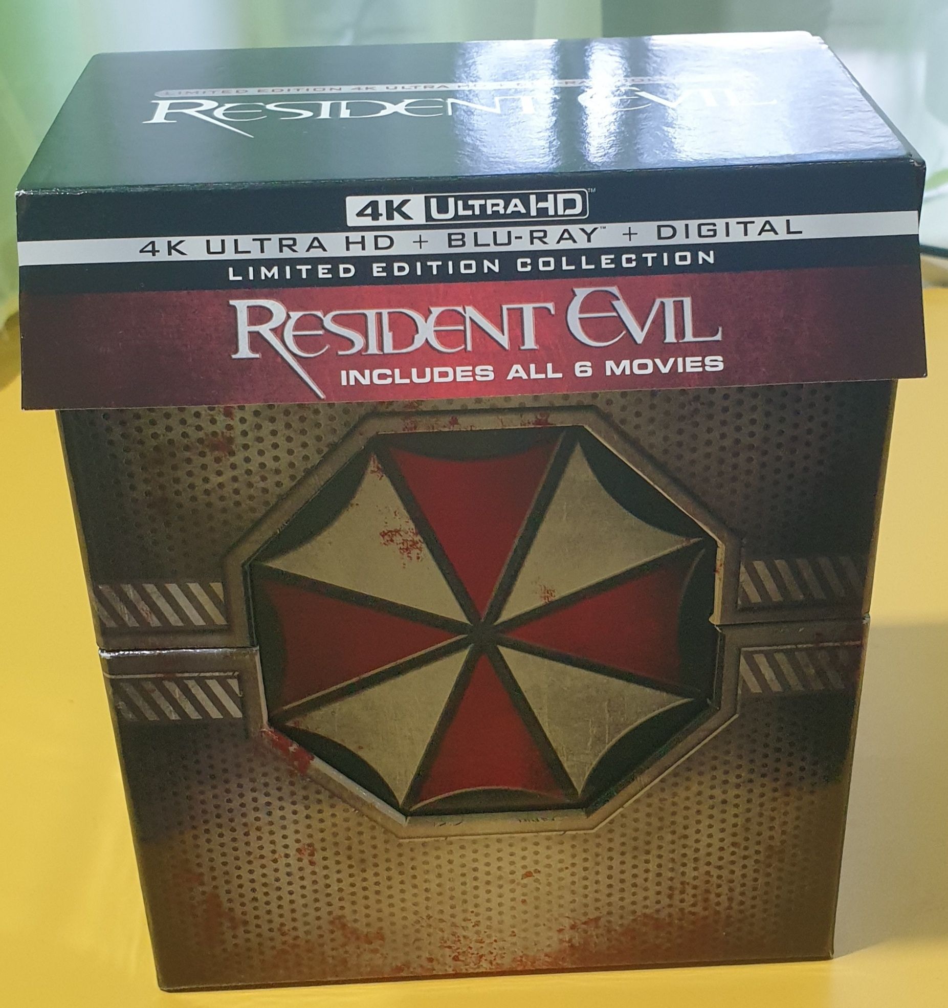 Blu ray 4K Resident Evil: The Complete Collection 4K  blu ray
