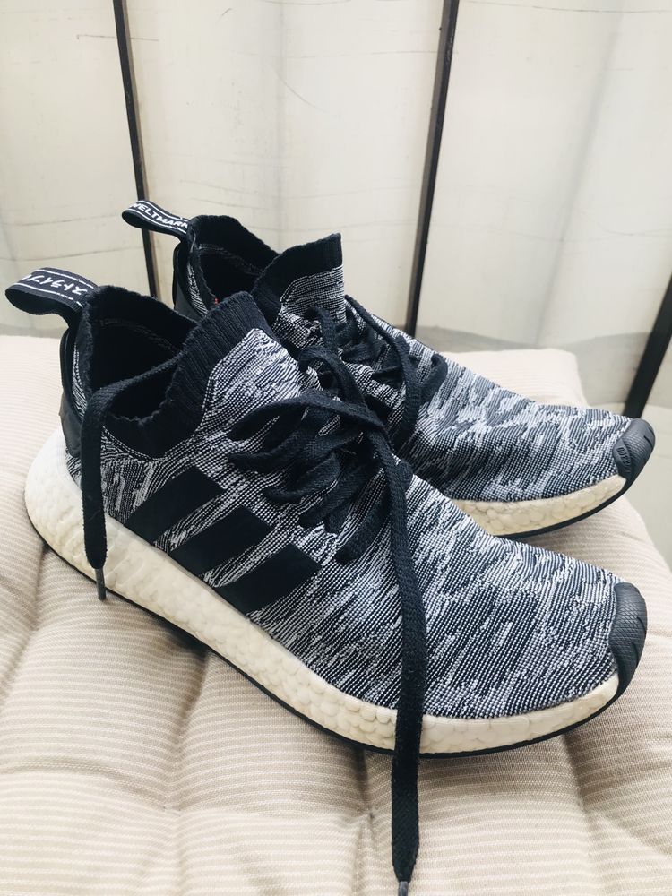 Buty Adidas NMD_R2 Pk BY9409 Męskie Boost Czarne