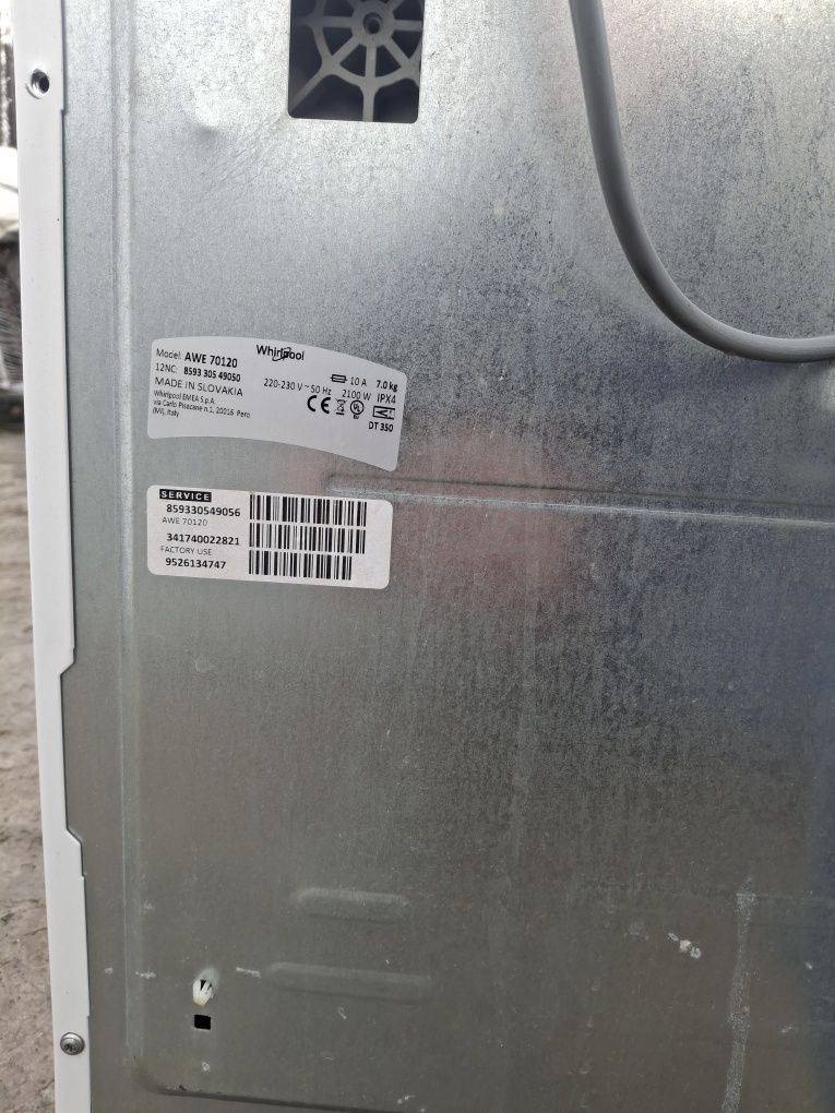 Pralka whirlpool 6 kg  A ++ gwarancja pisemna montaż dowóz gratis