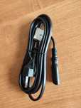 kabel zasilający euro radiowy cee 7/16 i EC 320 C7 1,8 m czarny