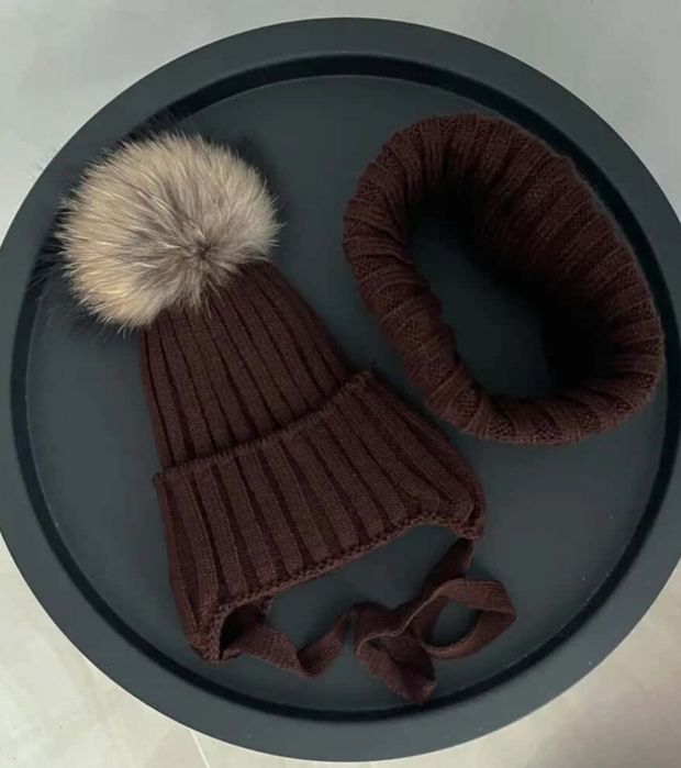 Дитяча шапочка та хомутик