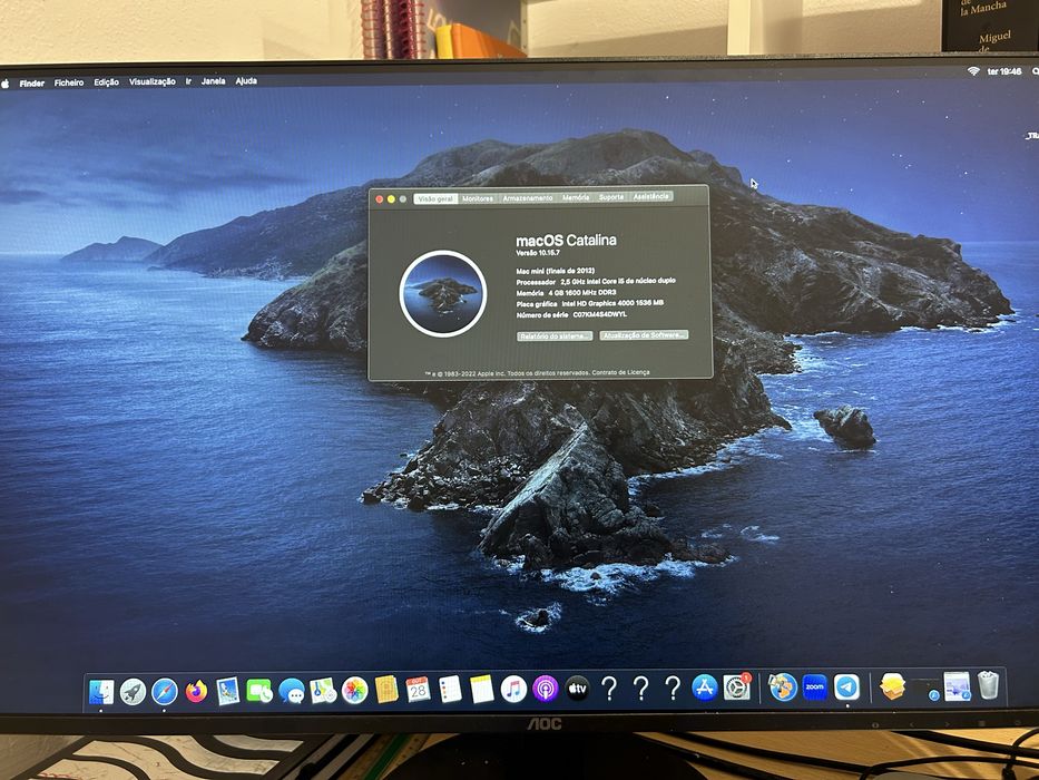 Mac mini (final de 2012) – Tudo a funcionar perfeitamente!