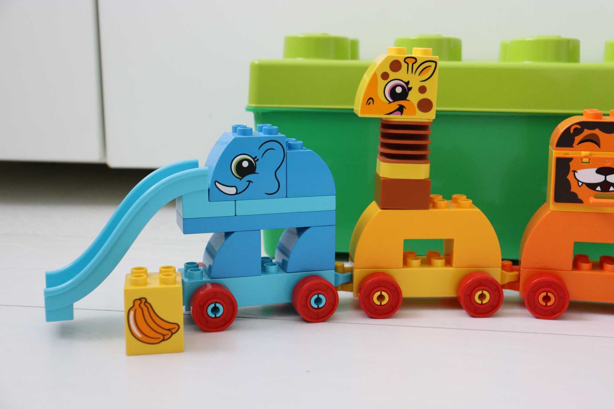 LEGO DUPLO Pociąg ze zwierzątkami 10863 kompletny pudełko stan BDB