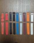 9 Pulseiras Relógio Silicone 22mm