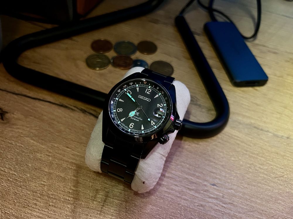 Seiko PROSPEX Alpinist Night Vision Black SPB337 Limited Edition