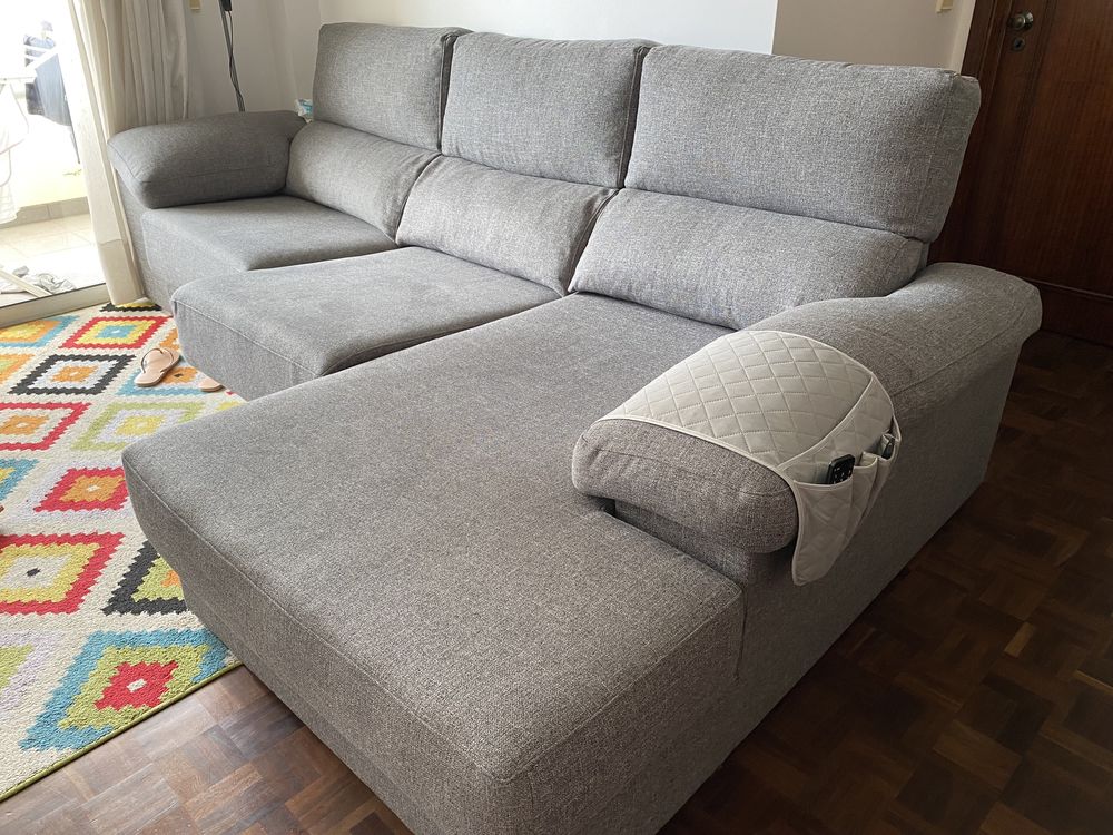 Sofa noemi cinzendo com garantia