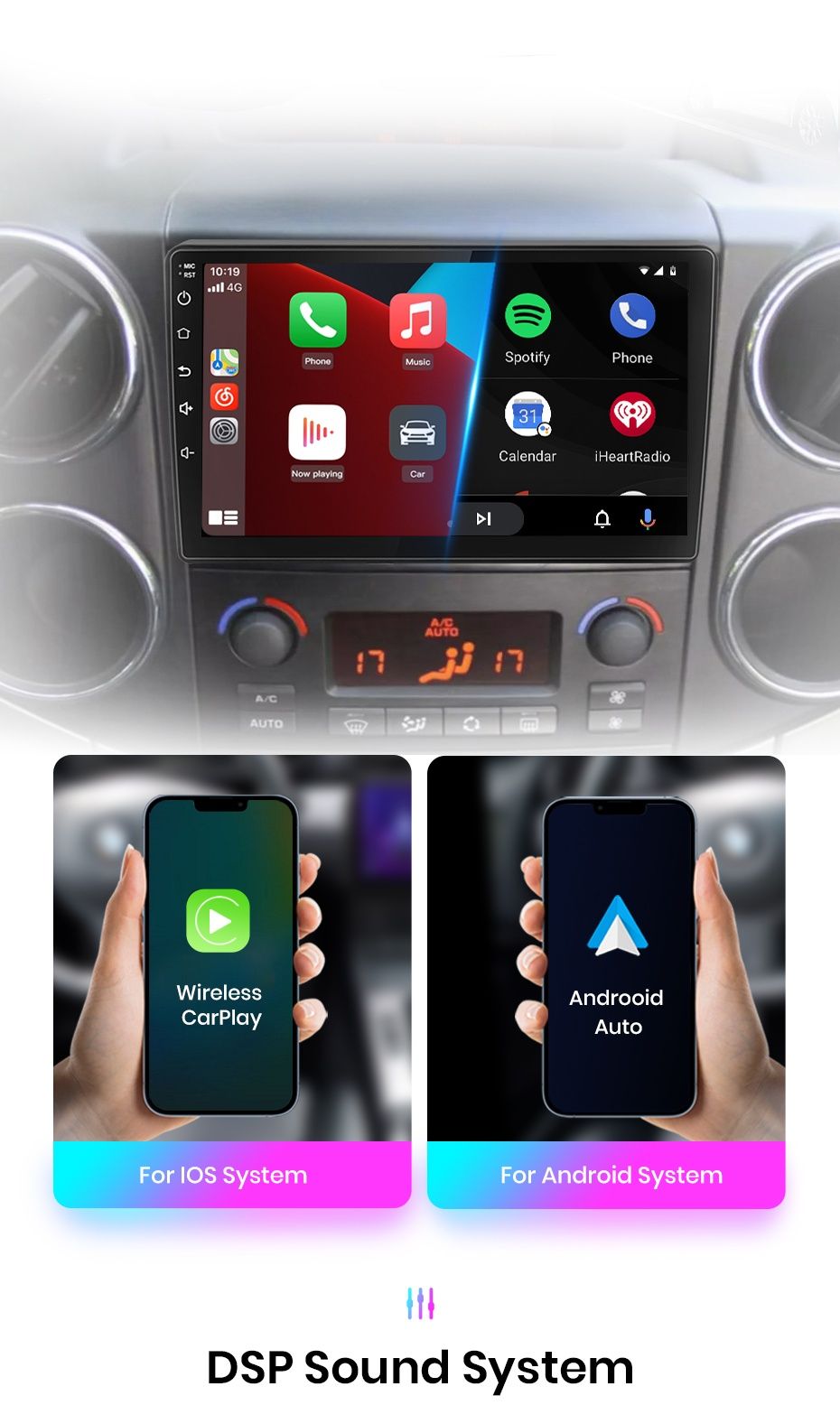 Rádio 9" android Citroen Berlingo e peugeot CARPLAY WIFI GPS 2/32GB