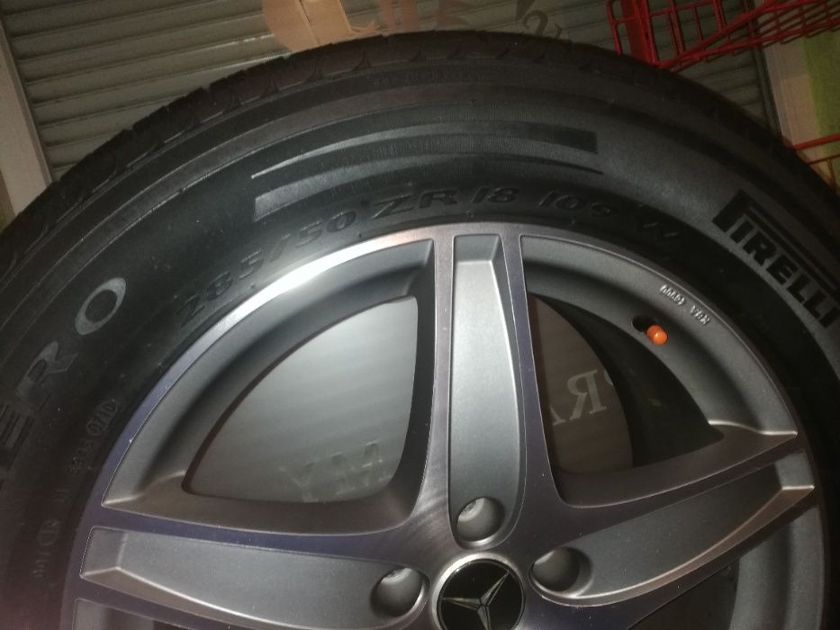 Alufelgi Ronal Titan 8.5Jx18H2 ET45 z nowymi oponami pirelli