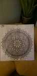 Duża naklejka na ścianę "Mandala"