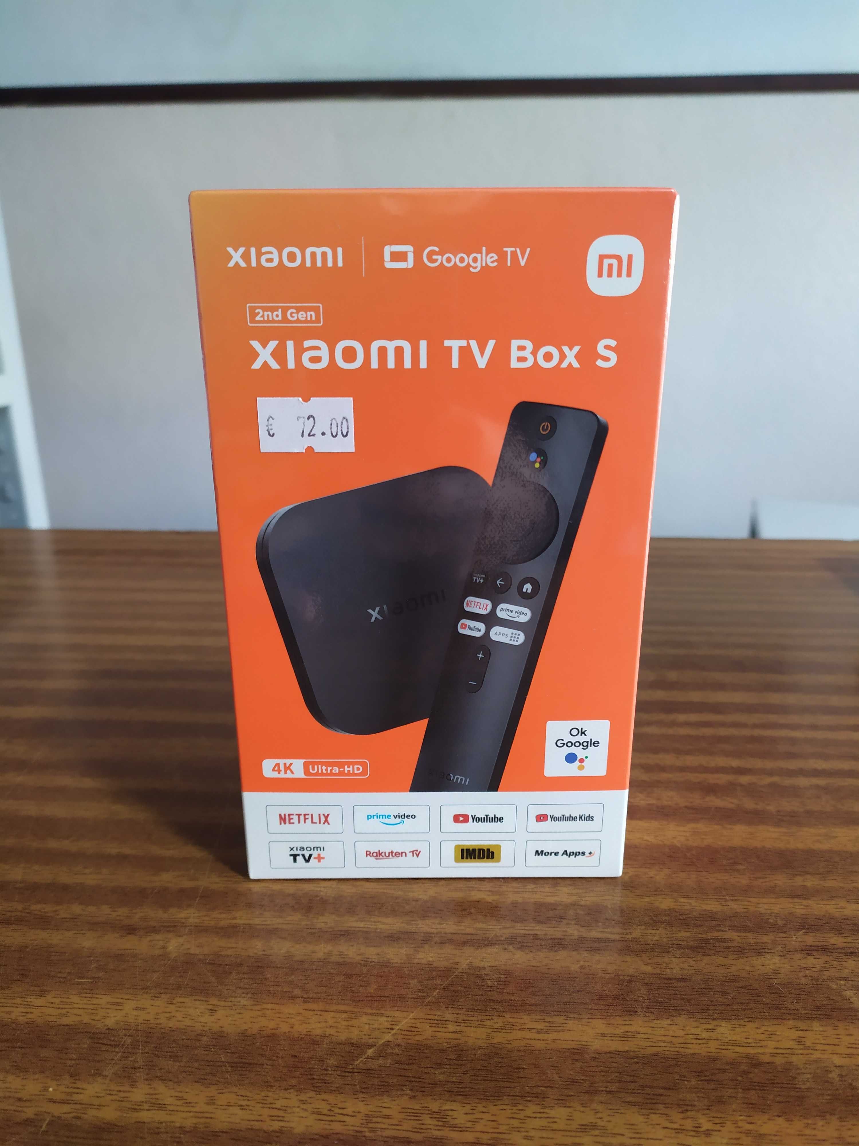 Receptor Google TV Xiaomi Mi Box S 2nd Gen 4K