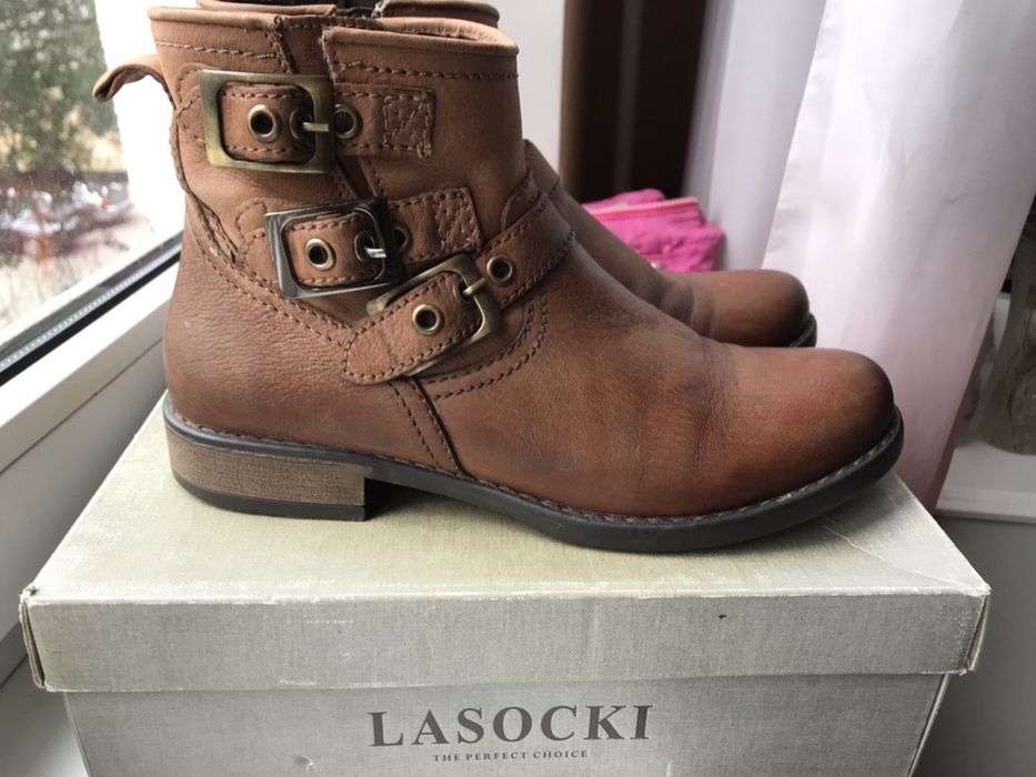 Демисезонные ботинки Lasocki, Испания, 38р, кожа