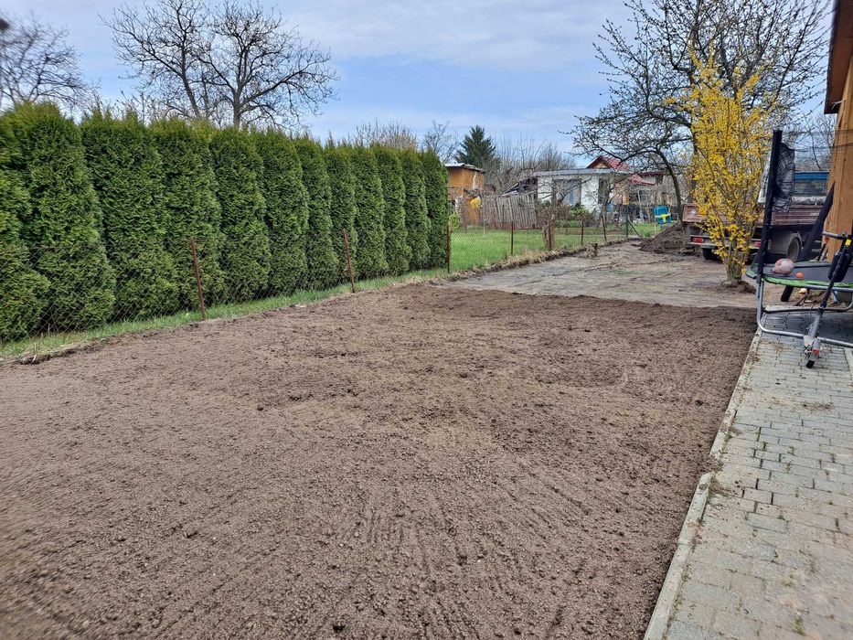 Ziemia ogrodowa siana, czarnoziem, humus, pod trawnik, pod warzywa