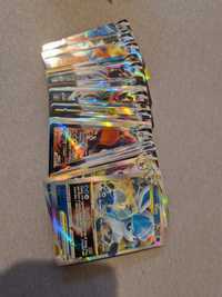 100 kart pokemon holo plus zwykle karty