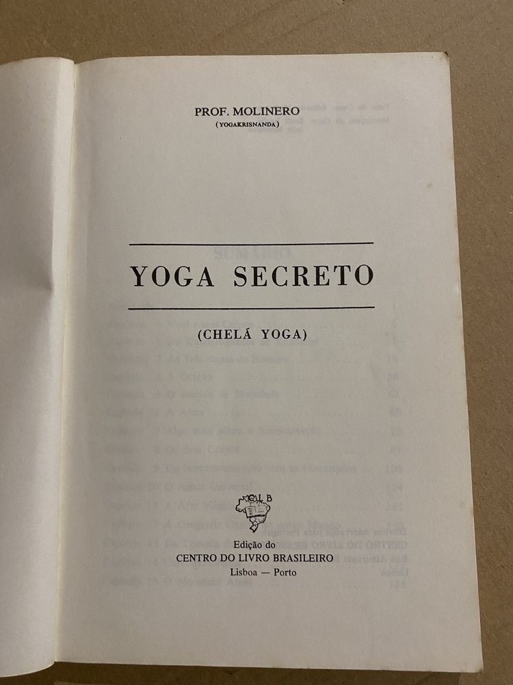 Livro Yoga Secreto (Chelá Yoga)